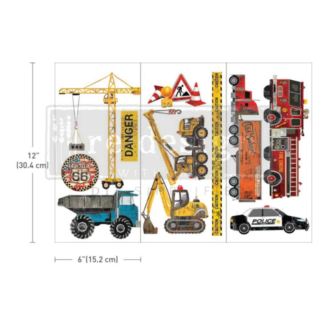 SMALL DECOR TRANSFER® - UNDER CONSTRUCTION