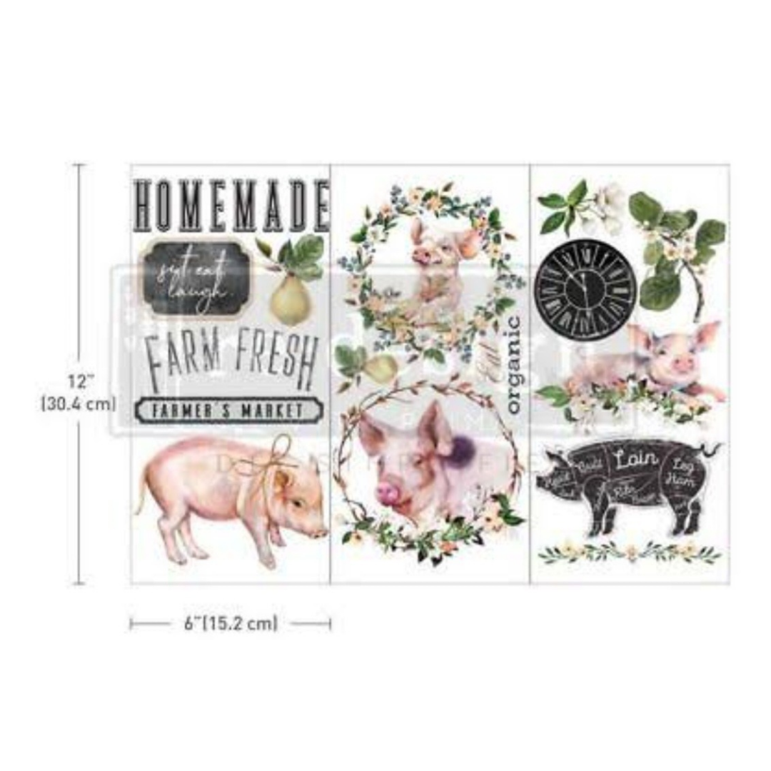 SMALL DECOR TRANSFER® - FARM FRESH