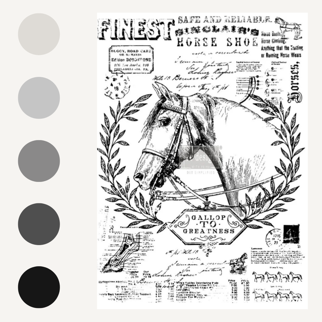 DECOR TRANSFER® - FINE HORSEMAN