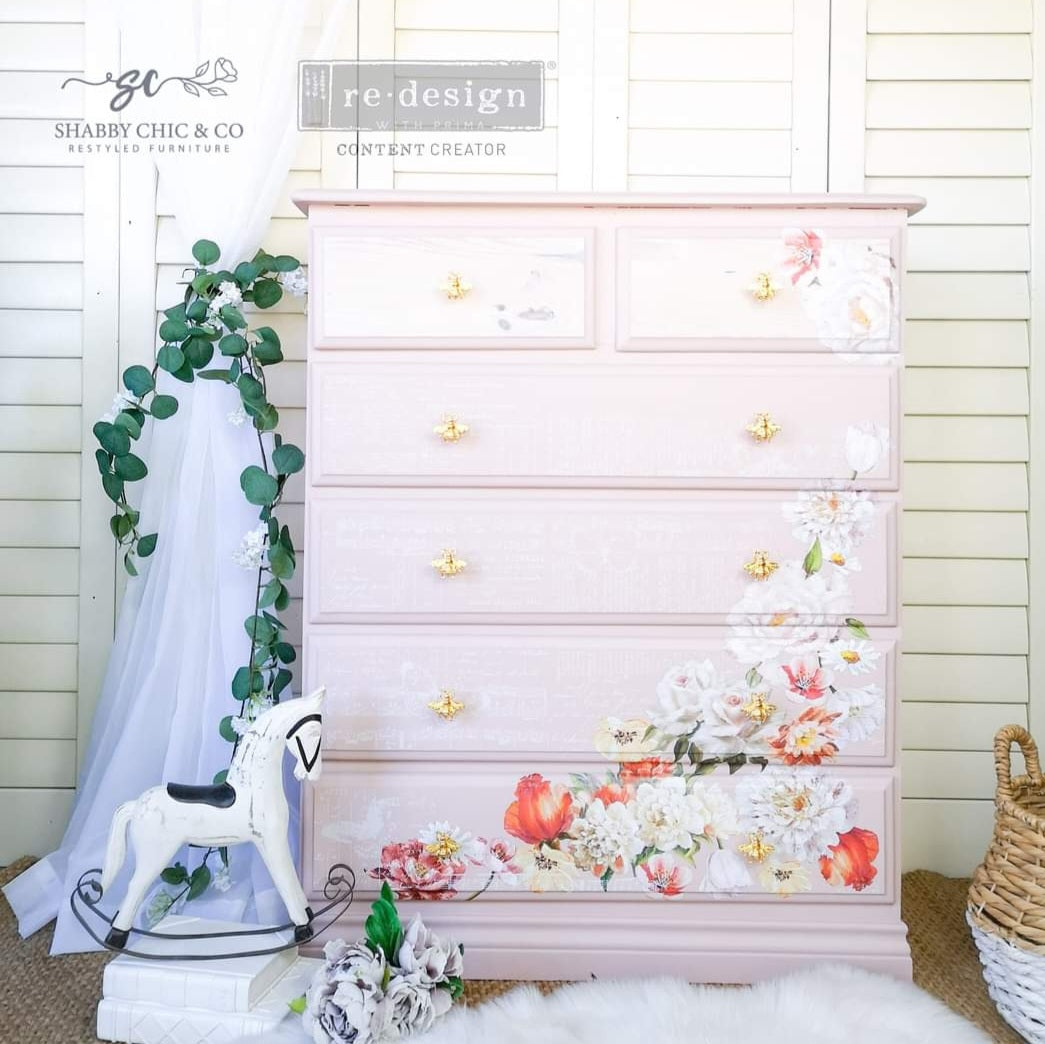 DECOR TRANSFER® - PRETTY IN PEACH
