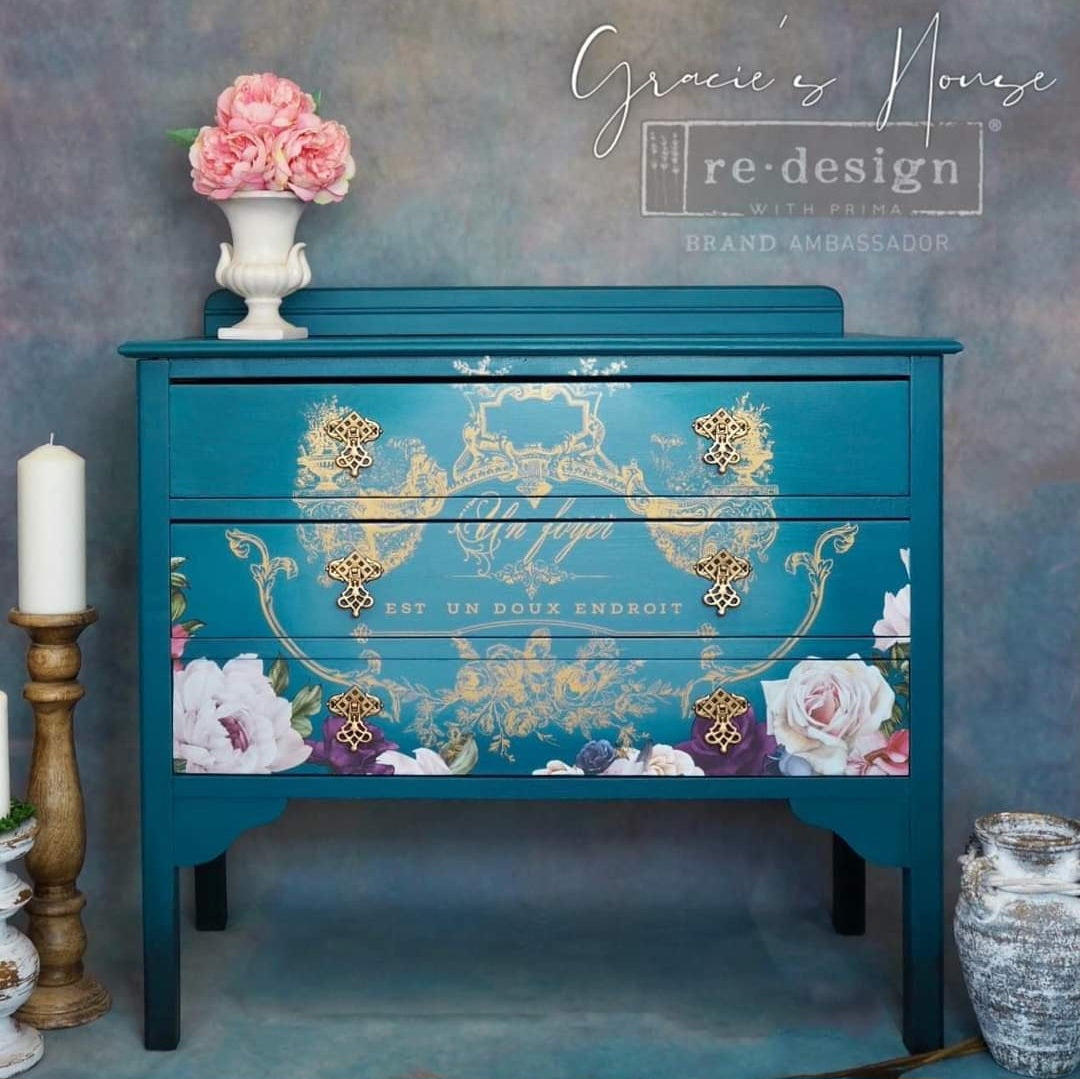 DECOR TRANSFER® - LOVELY SCRIPT - GOLD
