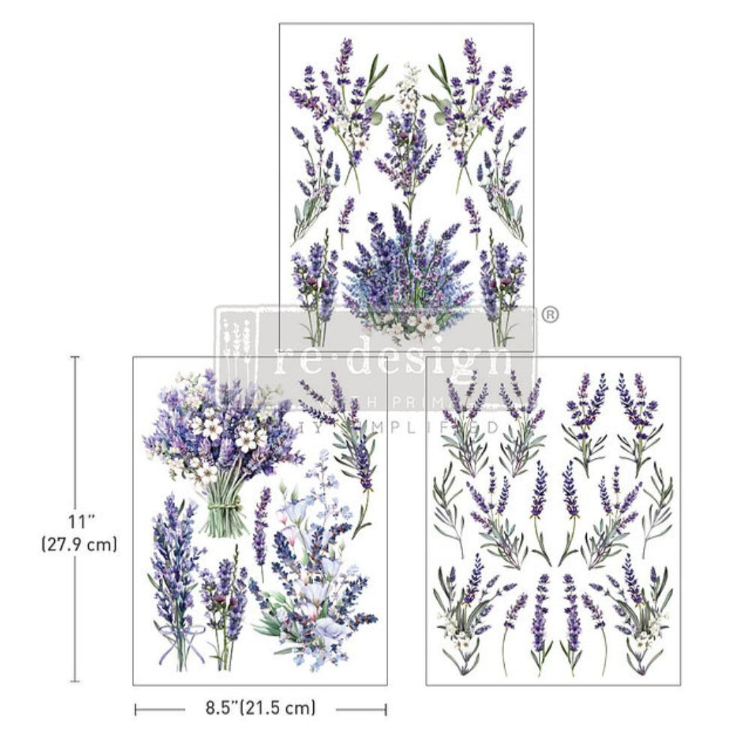 MIDDY DECOR TRANSFER® – LAVENDER BUNCH