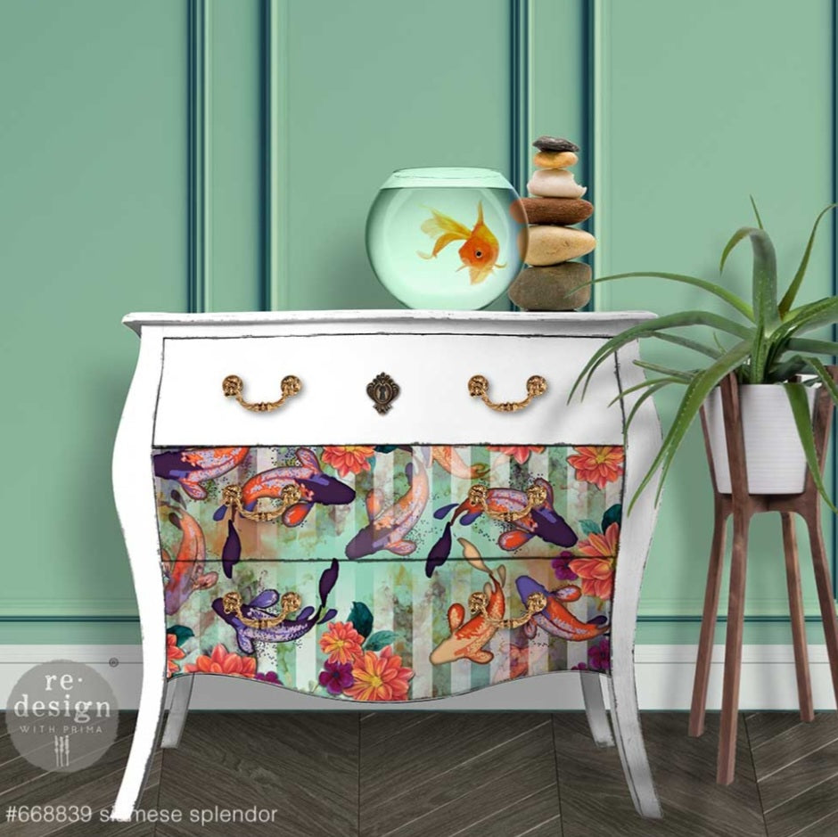 DECOUPAGE TISSUE PAPER - SIAMESE SPENDOUR