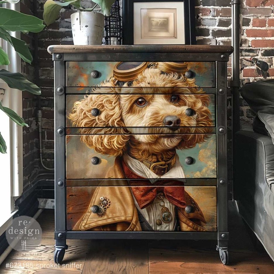 DECOUPAGE FIBER PAPER - SPROCKET SNIFFER