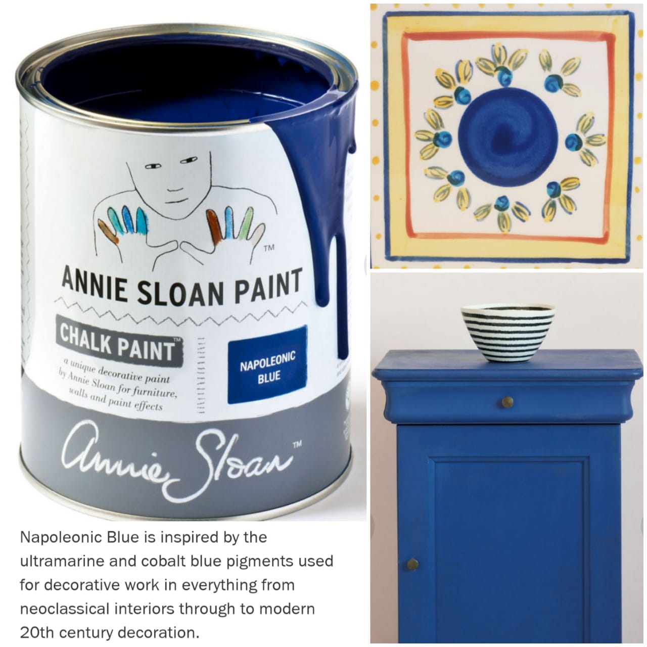 ANNIE SLOAN CHALK PAINT®️ NAPOLEONIC BLUE