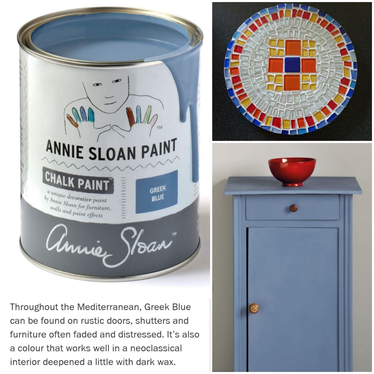 ANNIE SLOAN CHALK PAINT®️ GREEK BLUE