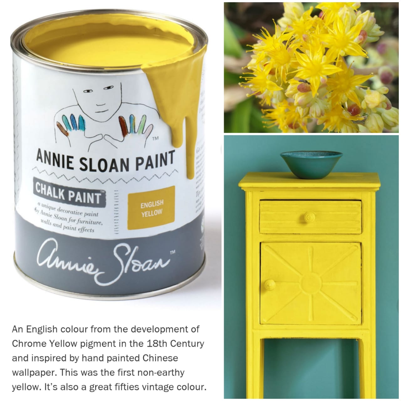 ANNIE SLOAN CHALK PAINT®️ ENGLISH YELLOW