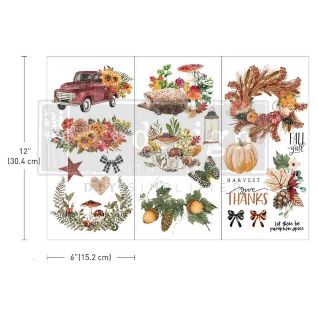 SMALL DECOR TRANSFER® - AUTUMN ESSENTIALS