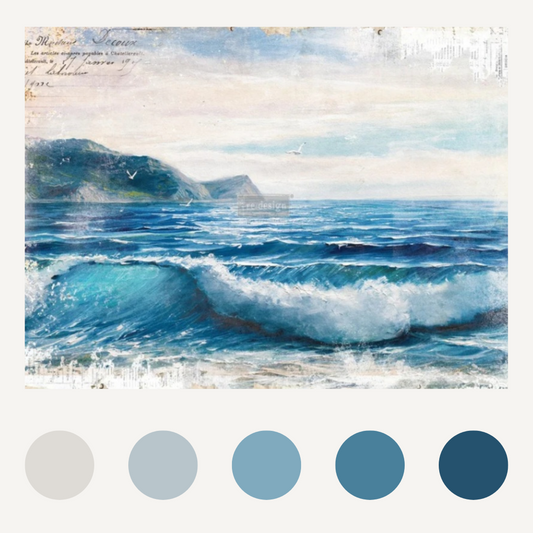 DECOR TRANSFER® - BLUE WAVE