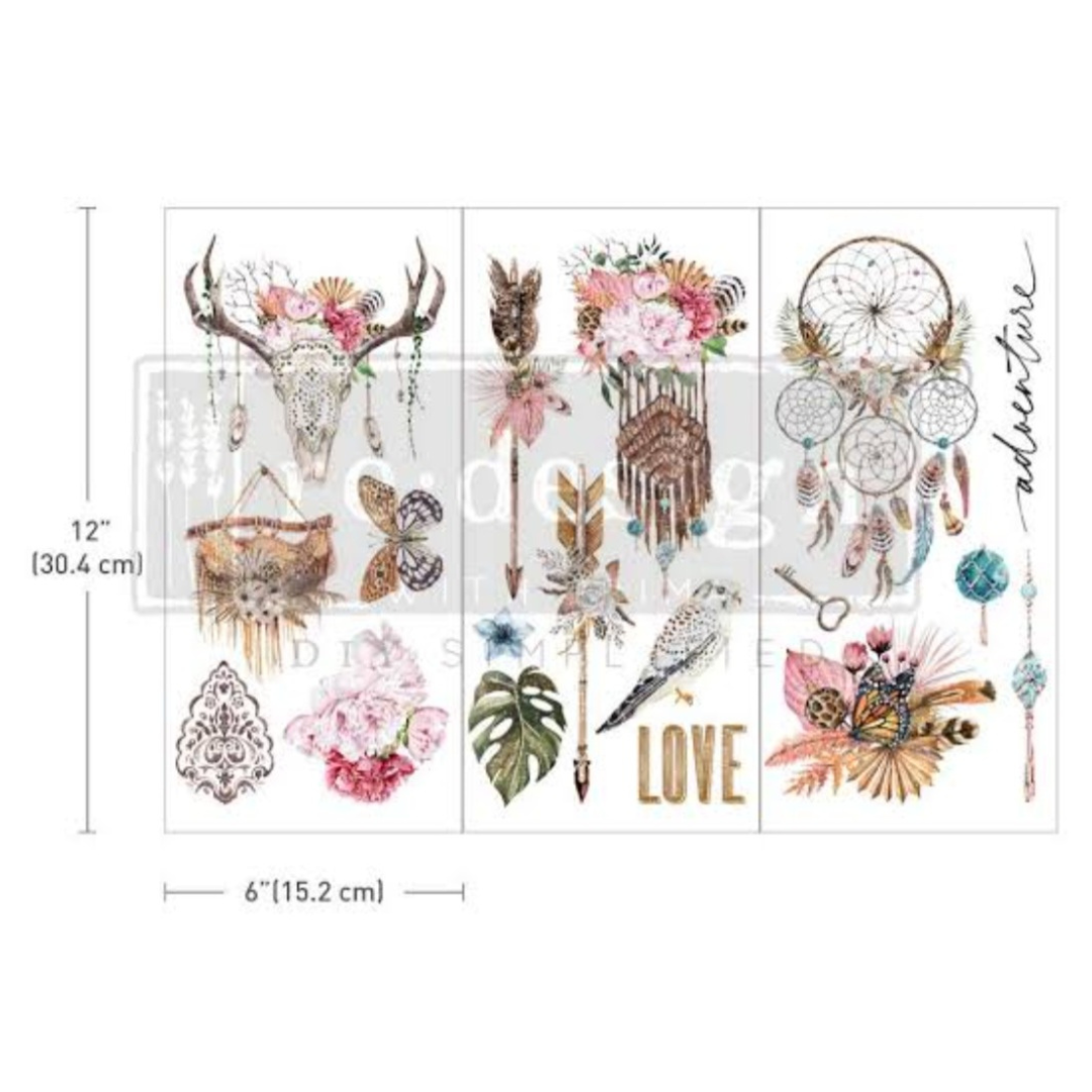 SMALL DECOR TRANSFER® - BOHEIMIAN SOLSTICE
