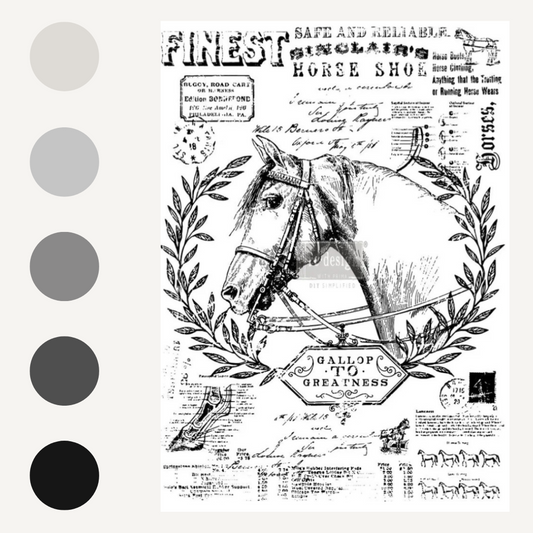 DECOR TRANSFER® - FINE HORSEMAN