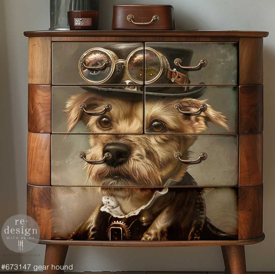 DECOUPAGE FIBER PAPER - GEARHOUND
