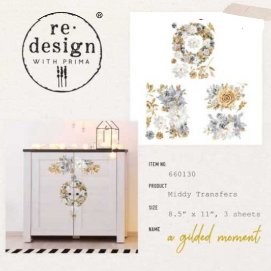 MIDDY DECOR TRANSFER® – A GILDED MOMENT
