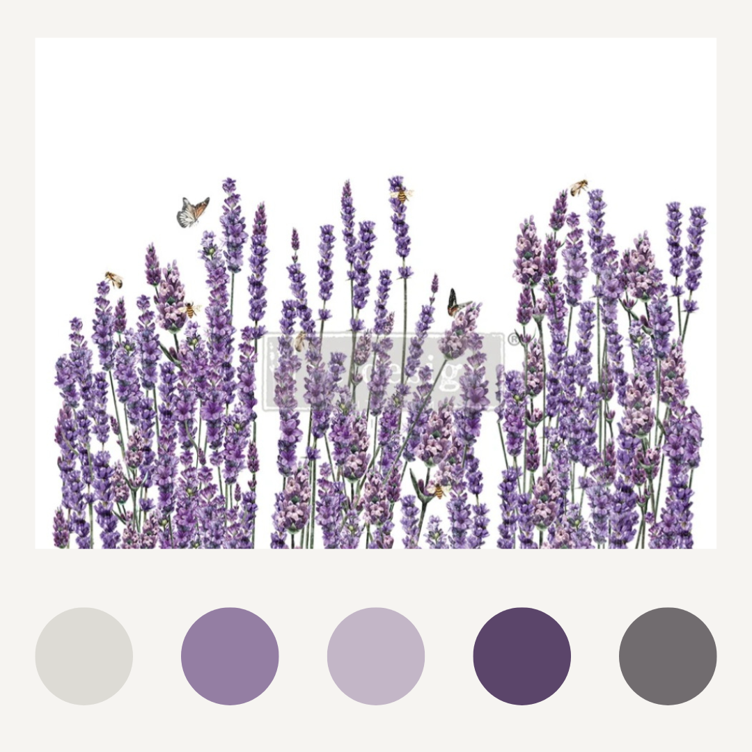 DECOR TRANSFER® - CHAMPS DE LAVENDE