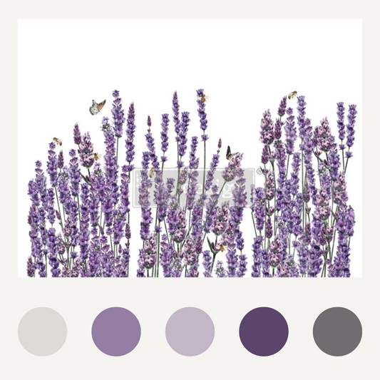 DECOR TRANSFER® - CHAMPS DE LAVENDE