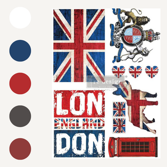 DECOR TRANSFER® - LONDON LOVE