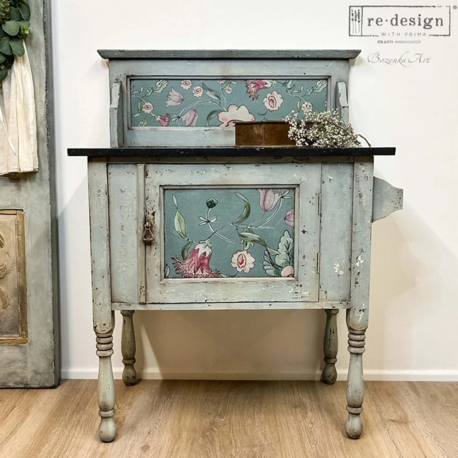 DECOUPAGE FIBER PAPER - ANNIE SLOAN -  SWEDISH POSY