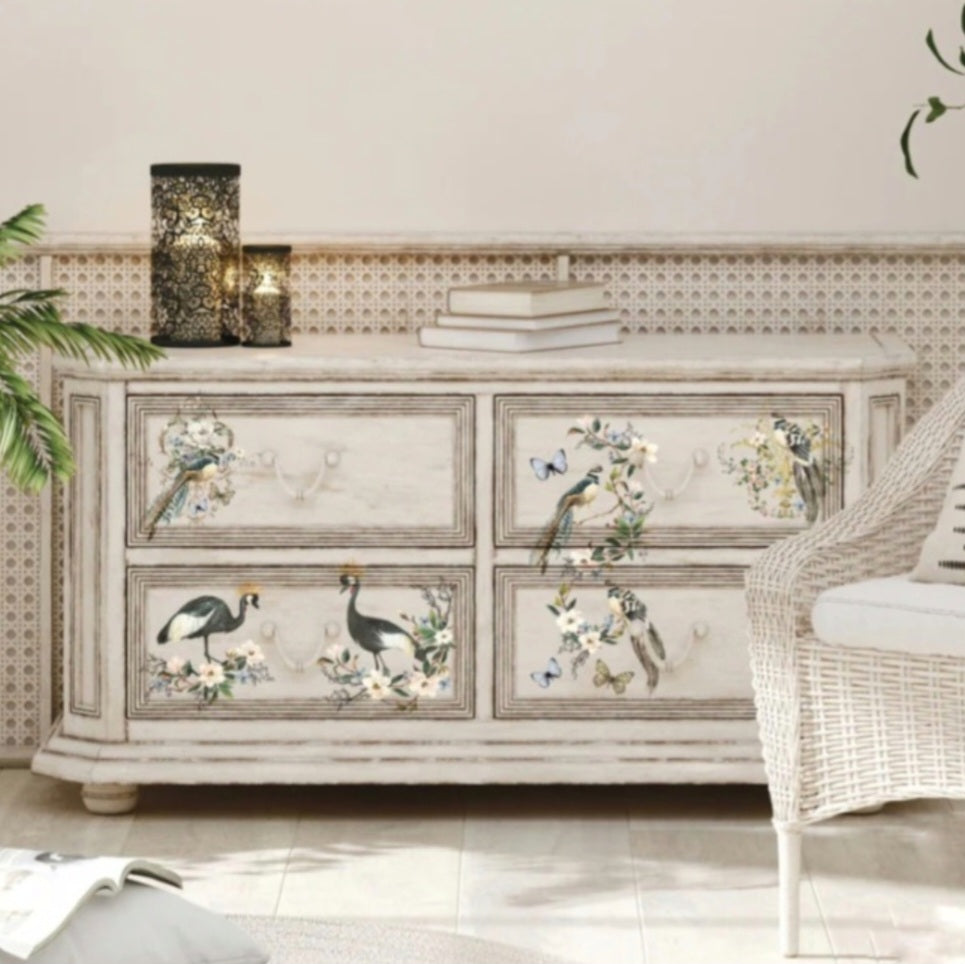 SMALL DECOR TRANSFER® - RARE BIRDS