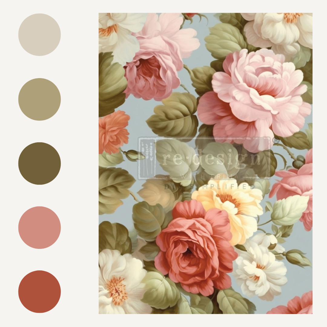 DECOUPAGE FIBER PAPER - SALON DE LA GLOIRE