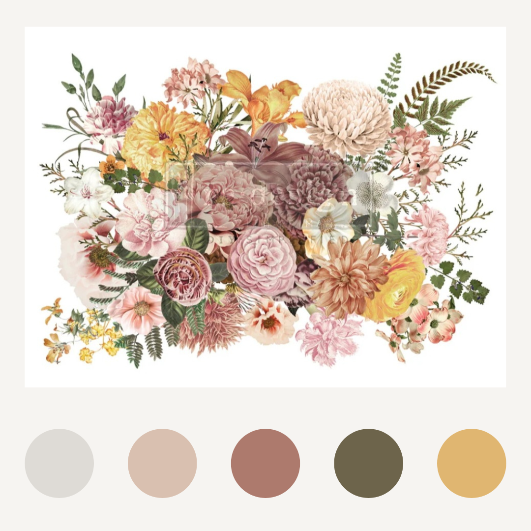 DECOR TRANSFER® - KACHA - WOODLAND FLORAL