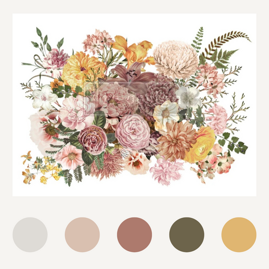 DECOR TRANSFER® - KACHA - WOODLAND FLORAL