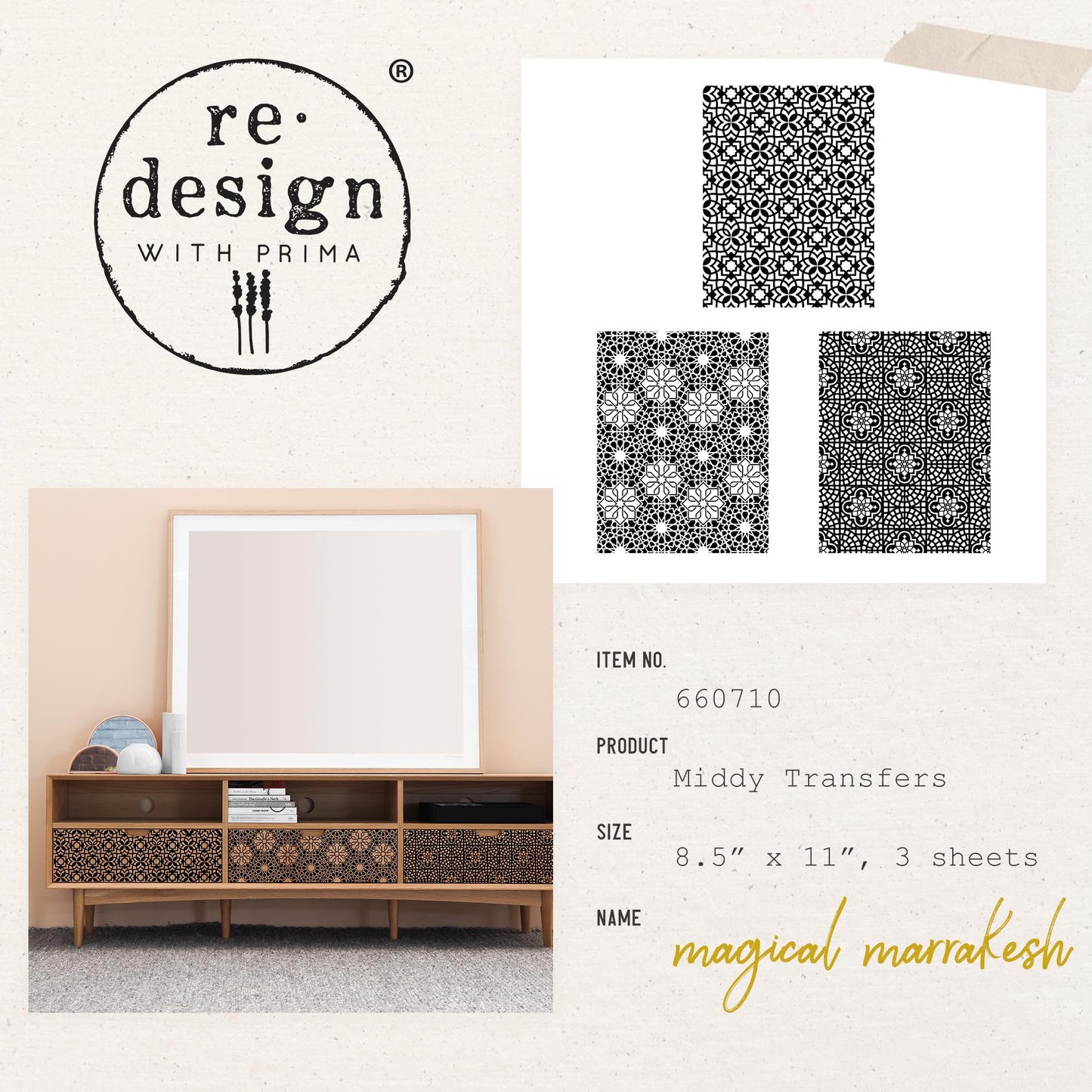 MIDDY DECOR TRANSFER® – MAGICAL MARRAKESH