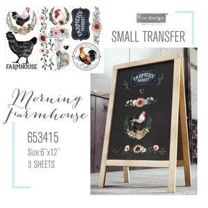 Small Transfer - Morning Farmhouse