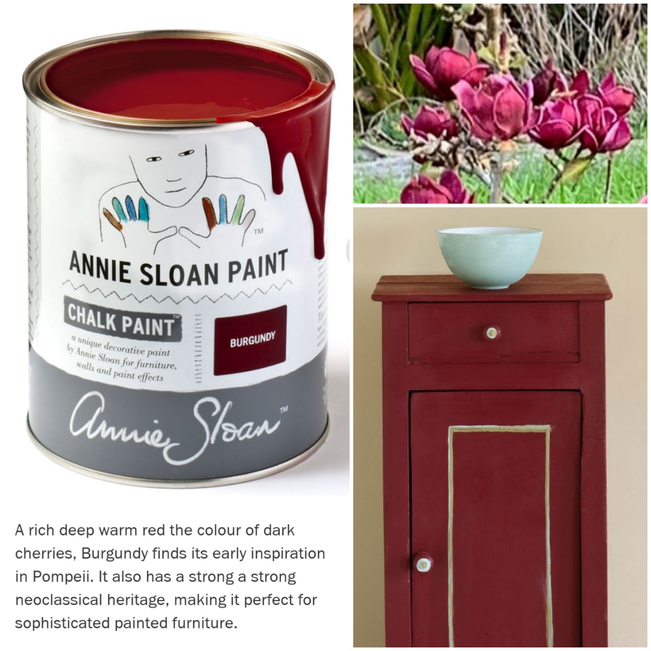 Annie Sloan Chalk Paint Burgundy
