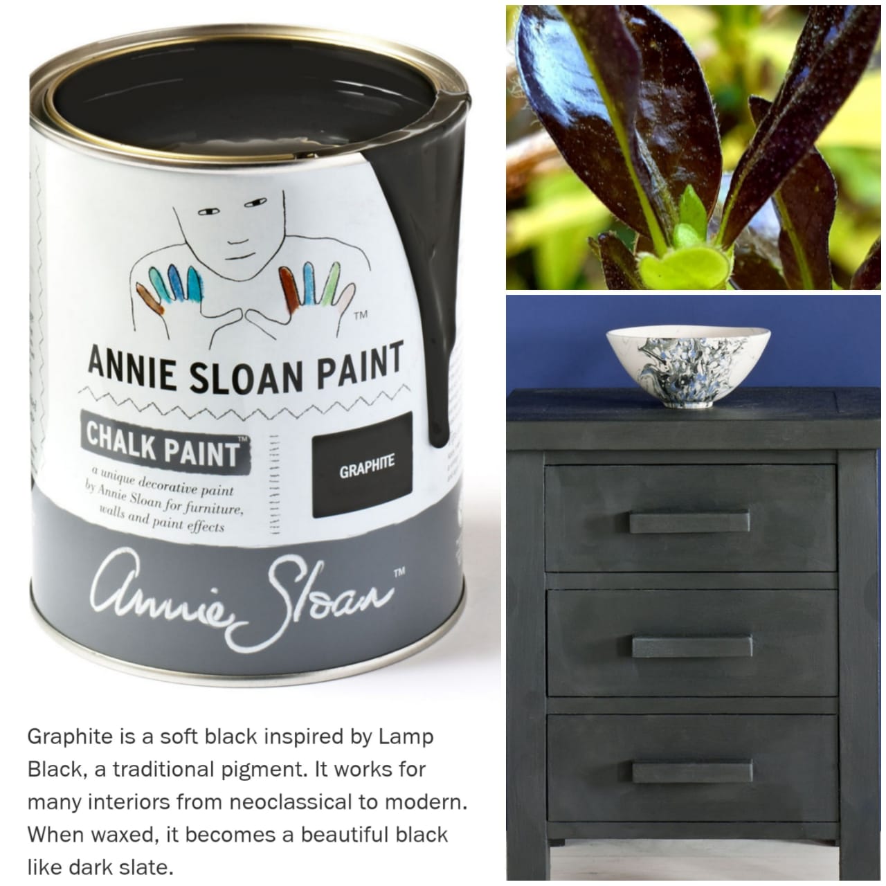ANNIE SLOAN CHALK PAINT®️ GRAPHITE