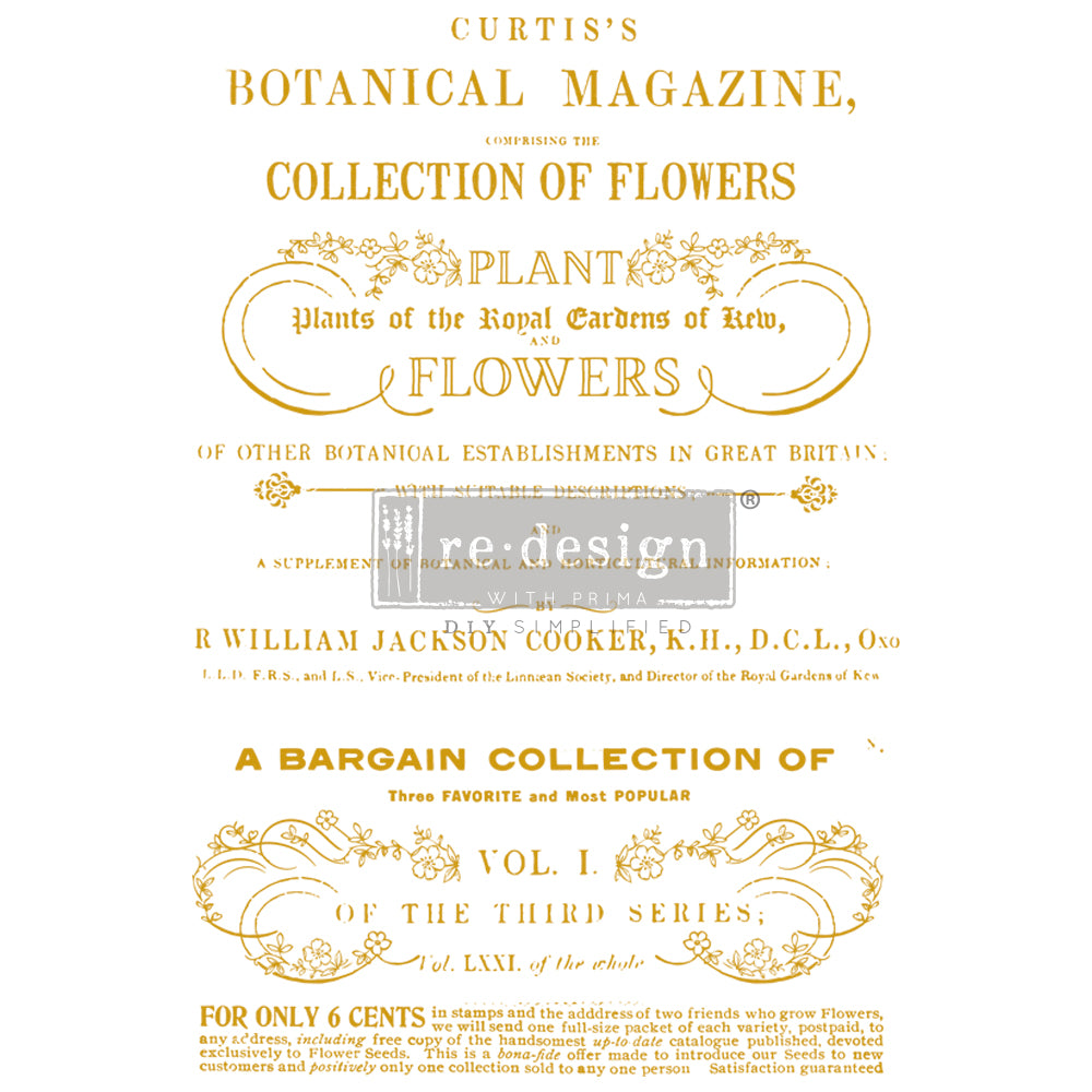 Flower Collector GOLD