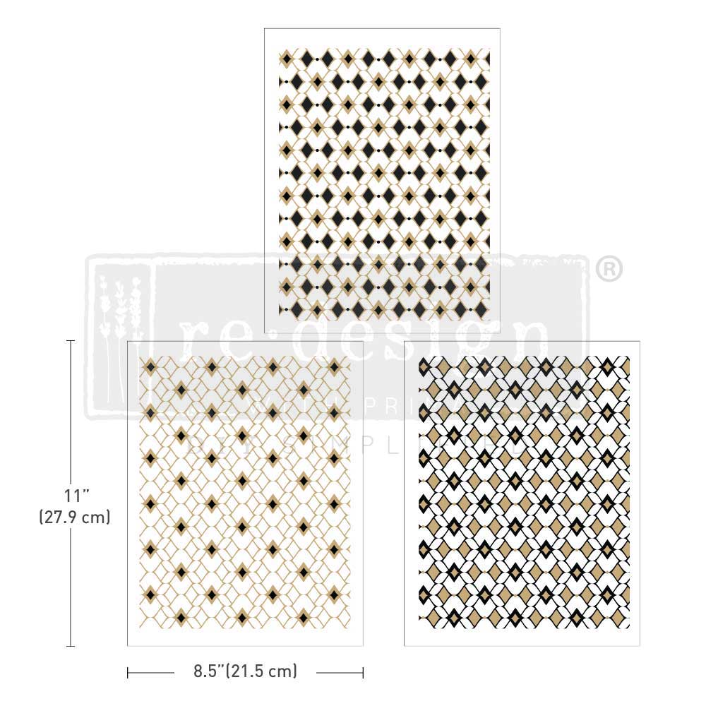 MIDDY DECOR TRANSFER® – MORROCAN DIAMOND