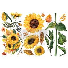 Load image into Gallery viewer, Small Transfer - Sunflower Afternoon
